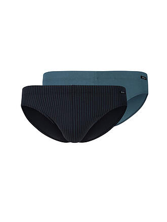 SKINY | Slip 2er Pkg. COTTON MULTIPACK parisianbluestripes selection