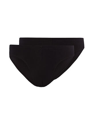 SKINY | Slip 2er Pkg. COTTON MULTIPACK black