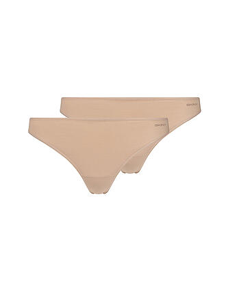 SKINY | String 2er Pkg. ADVANTAGE COTTON STRETCH beige