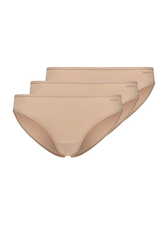 SKINY | Rio-Slip 3er Pkg. ADVANTAGE COTTON STRETCH beige