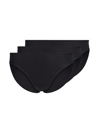 SKINY | Rio-Slip 3er Pkg. ADVANTAGE COTTON STRETCH black