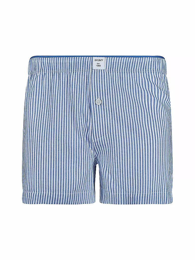 SKINY | Boxershorts blue microstripes | blau