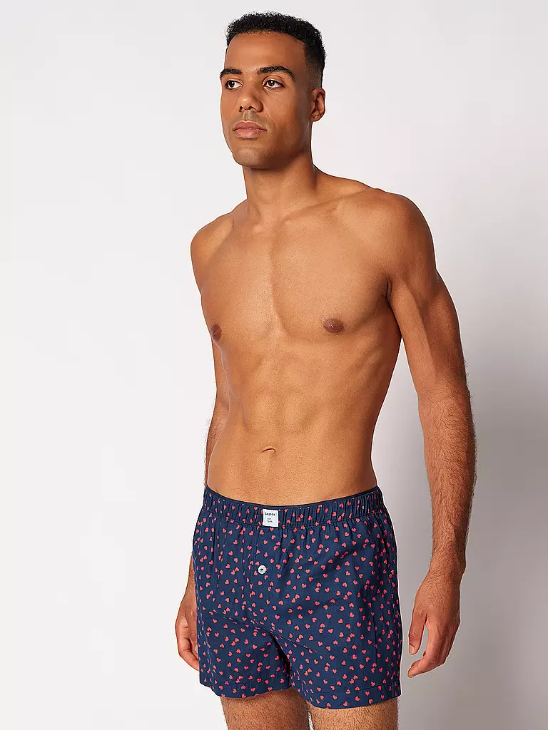 SKINY | Boxershorts dubarry hearts  | blau