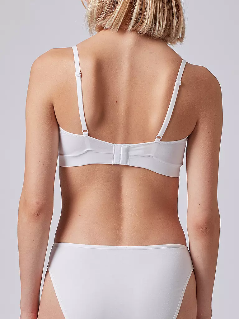 SKINY | Bustier EVERY DAY white | blau