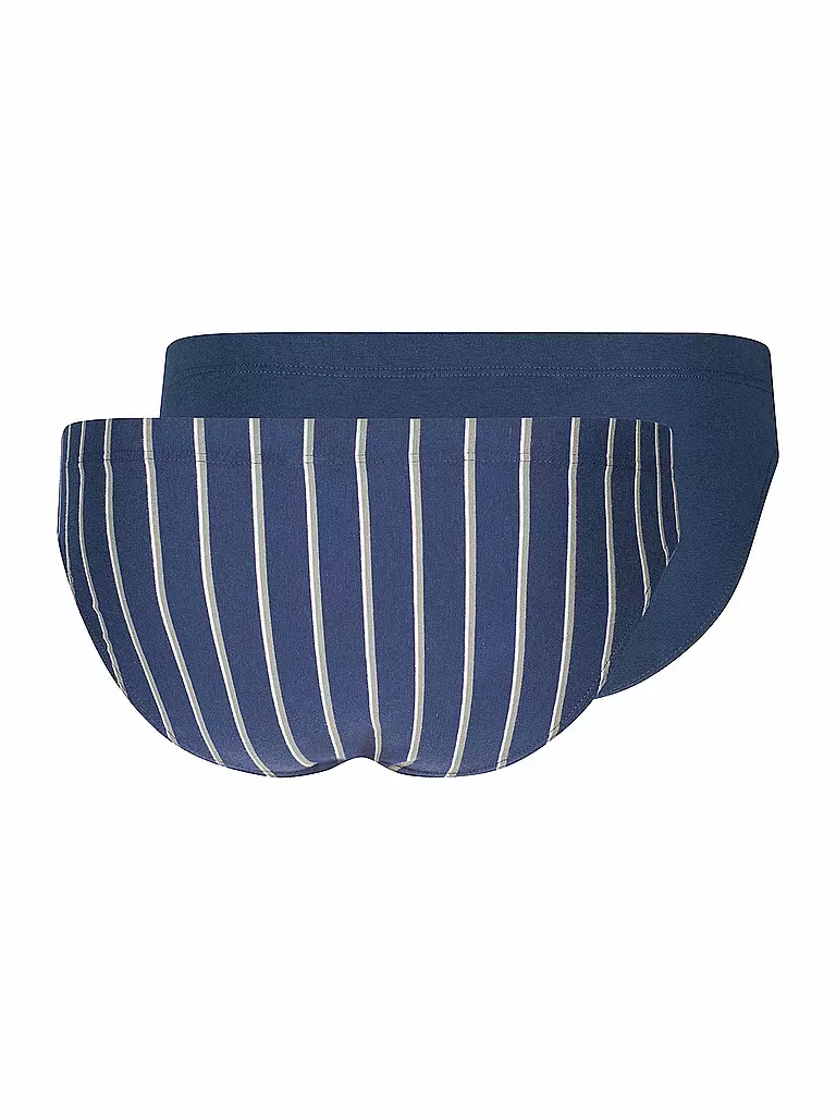 SKINY | Herren Slip 2-er Pkg. blueiris stripe | blau