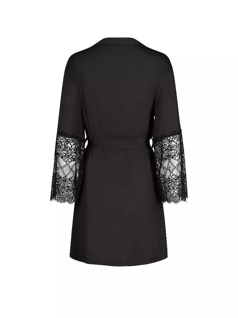 SKINY | Morgenmantel - Kimono NIGHT IN SKINY | schwarz