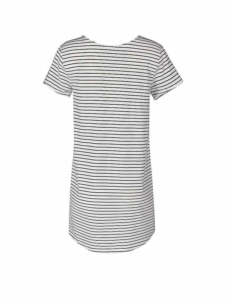 SKINY | Nachthemd - Sleepshirt "Sleep and Dream" (Ivory Stripe) | creme