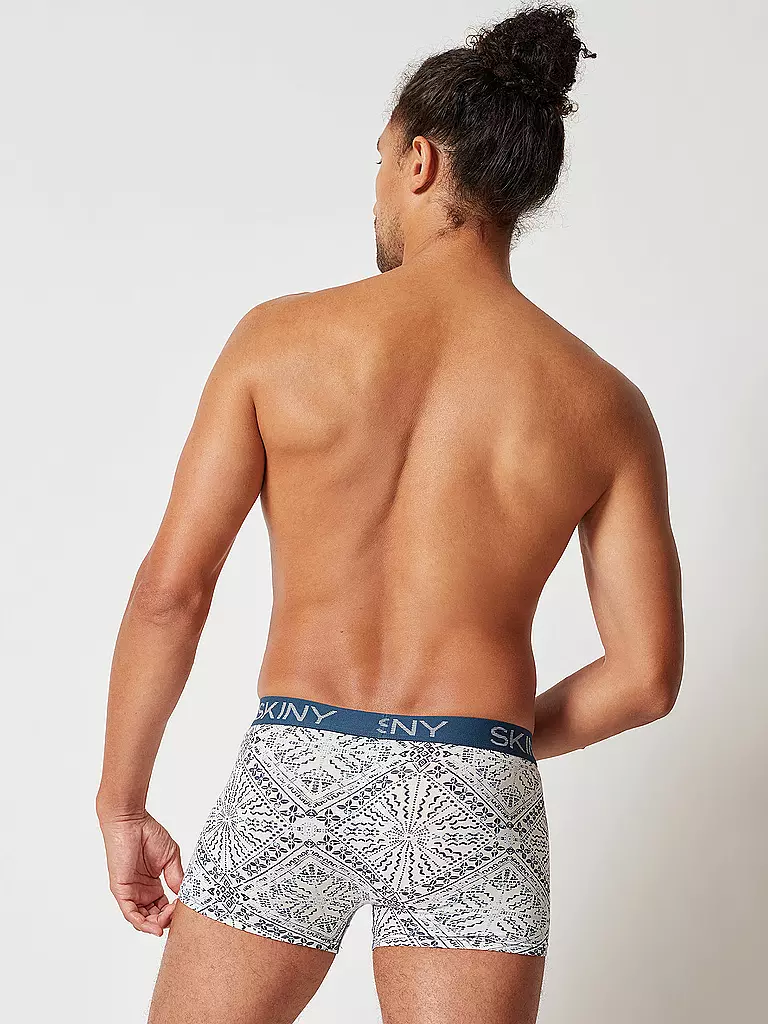 SKINY | Pant 2-er Pkg coconut mosaic | blau