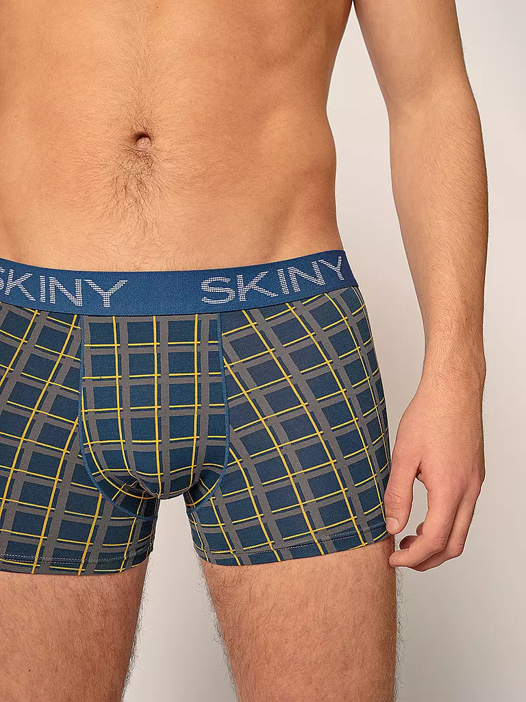 SKINY | Pant 2er Pkg. peacock check selection  | braun