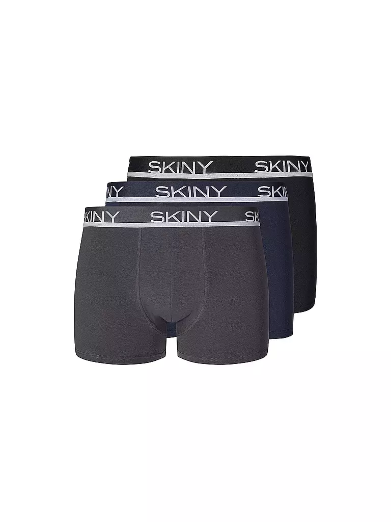 SKINY | Pant 3er Pkg. greyblueblack s | schwarz
