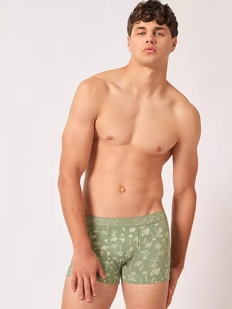 SKINY | Pants 2-er Pkg greenbay palms selection | grün
