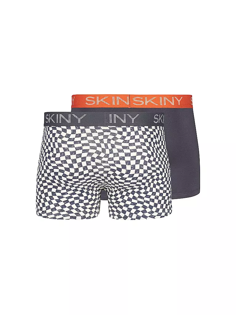 SKINY | Pants 2-er Pkg ombreblue check selection | grau