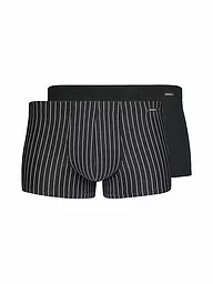 SKINY | Pants 2er Pkg. mossanthra stripes selection | schwarz