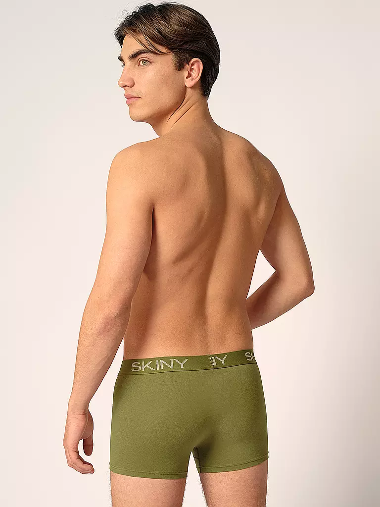 SKINY | Pants 2er Pkg. bayleaf check selection | grün