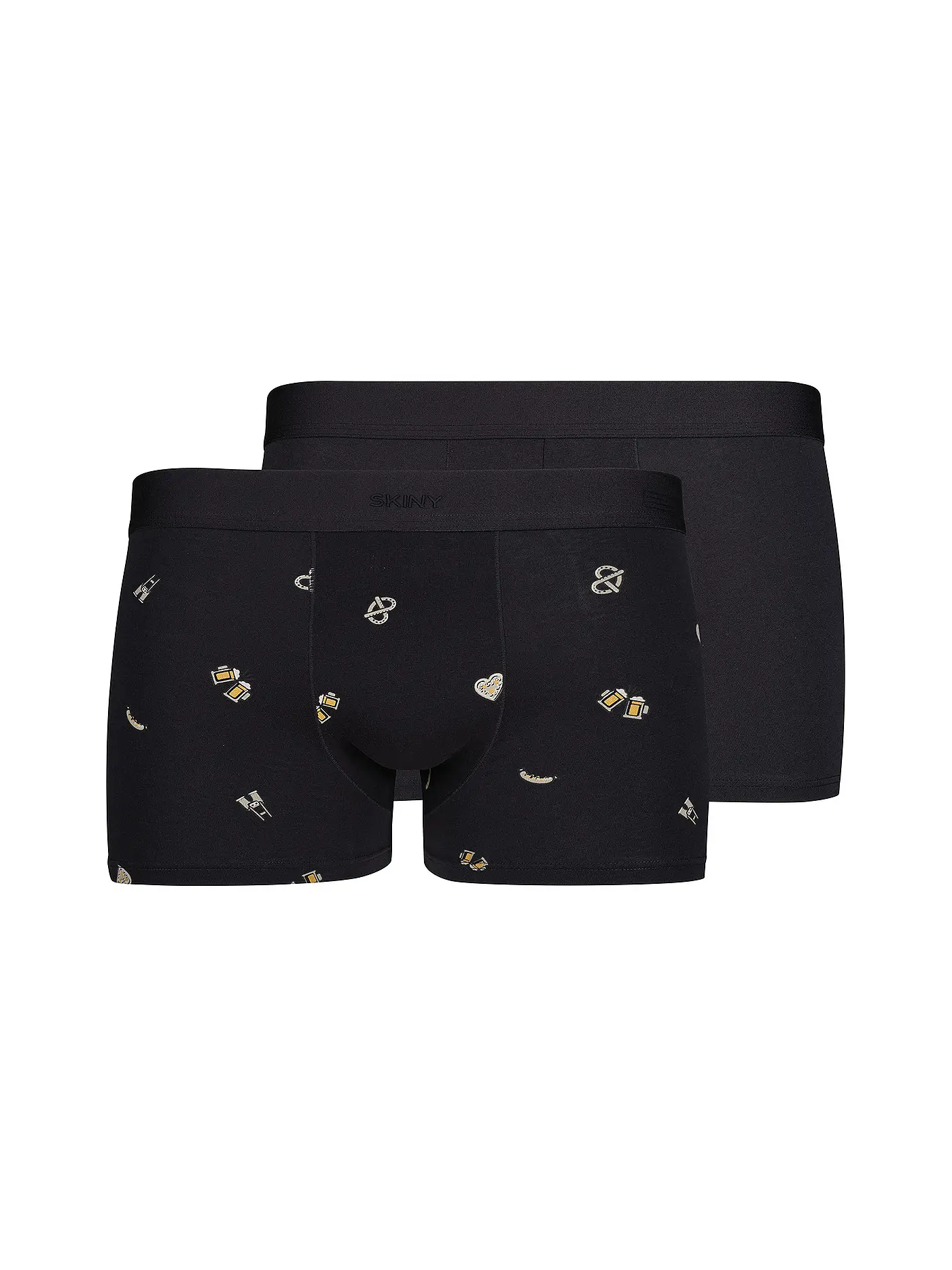 SKINY | Pants 2er Pkg. tennisballs selection | schwarz