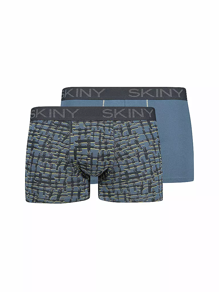 SKINY | Pants 2er Pkg. beink check selection | petrol
