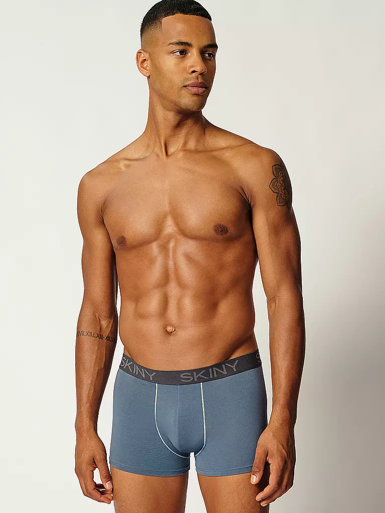 SKINY | Pants 2er Pkg. beink check selection | petrol