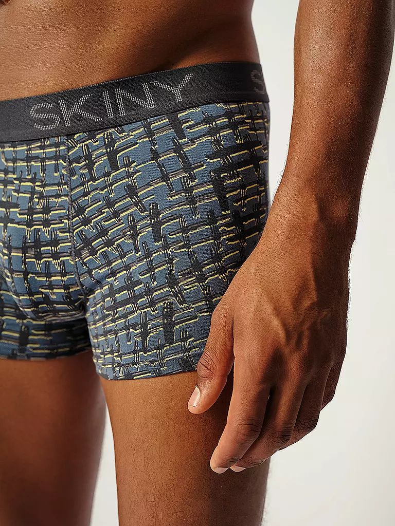 SKINY | Pants 2er Pkg. beink check selection | petrol