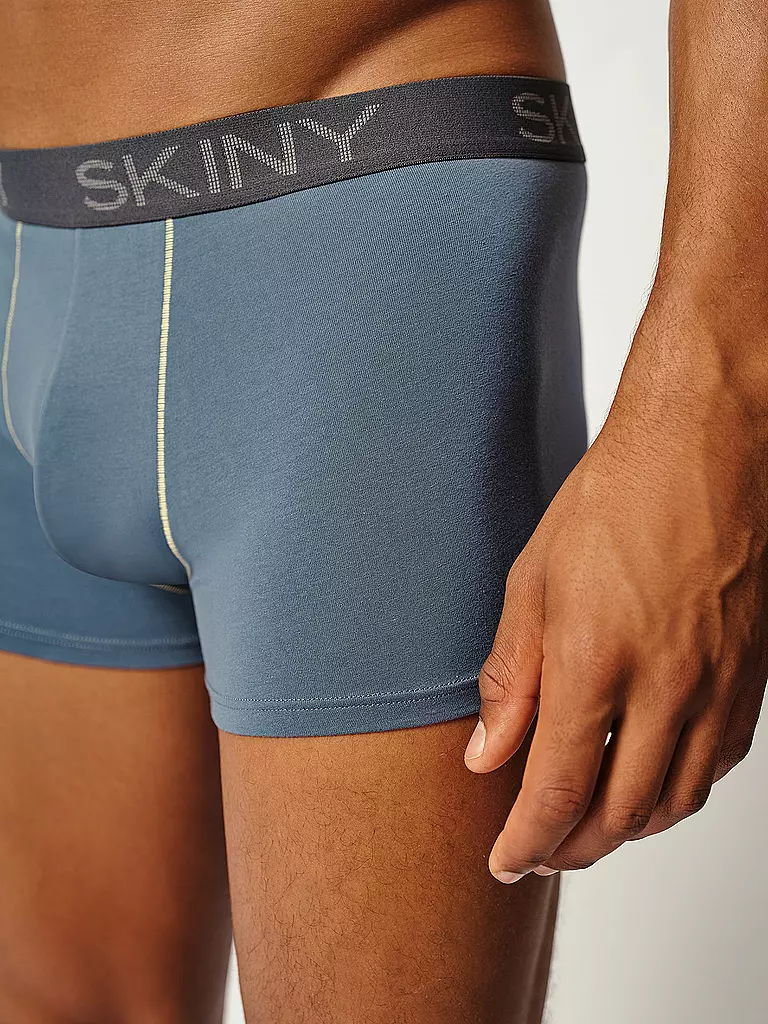 SKINY | Pants 2er Pkg. beink check selection | petrol