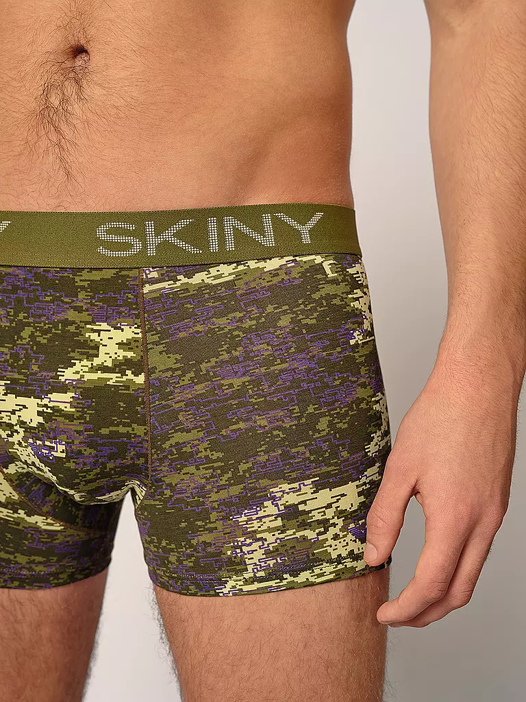 SKINY | Pants 2er Pkg. fango camouflage selection | olive