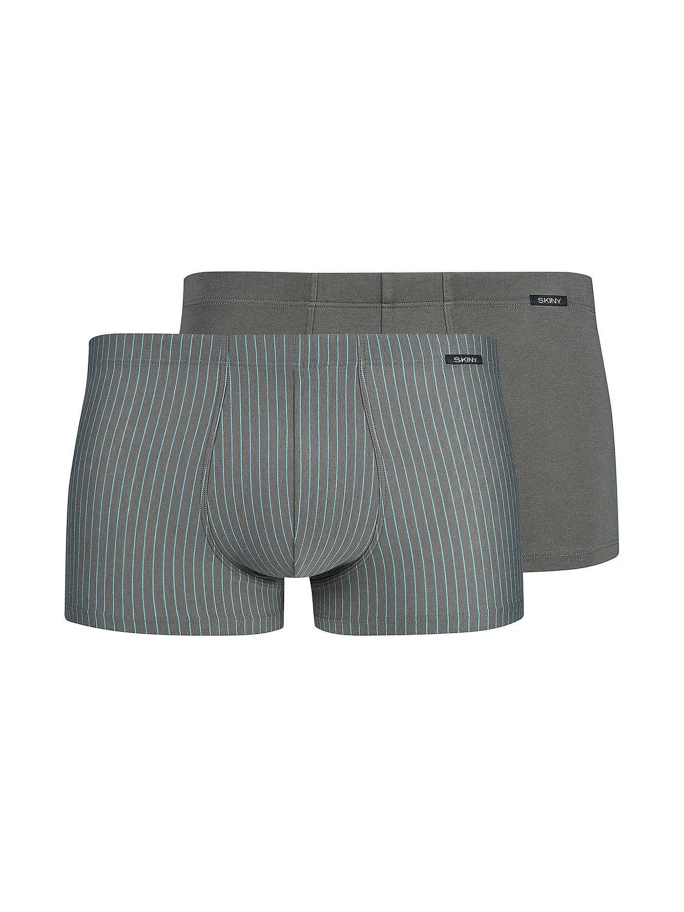 SKINY | Pants 2er Pkg. eveningstripes selection | grau
