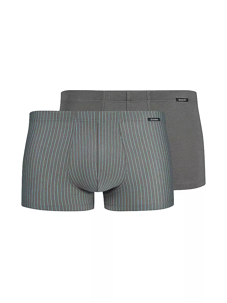 SKINY | Pants 2er Pkg. gunmetal stripes selection | grau