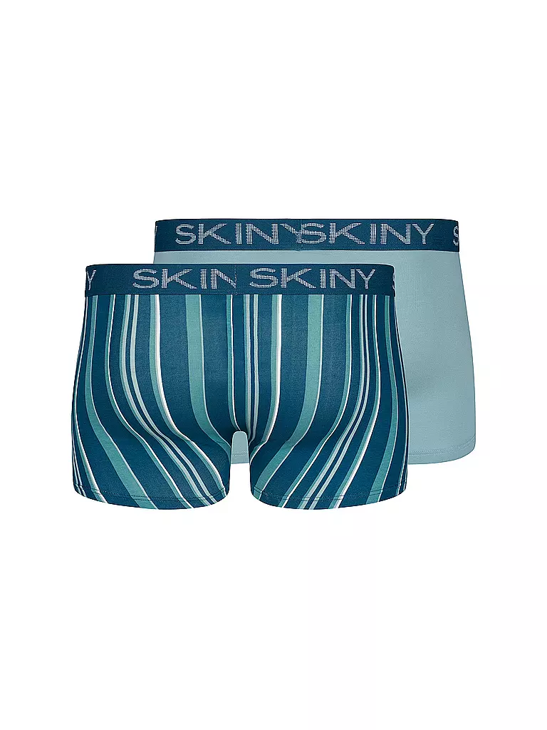 SKINY | Pants 2er Pkg. lapisblue stripes selection | grün