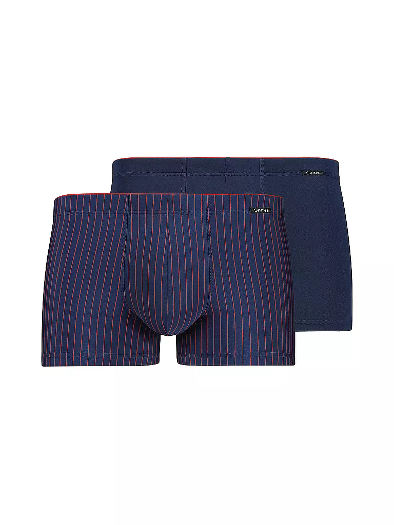 SKINY | Pants 2er Pkg. navyred stripes selection | rot