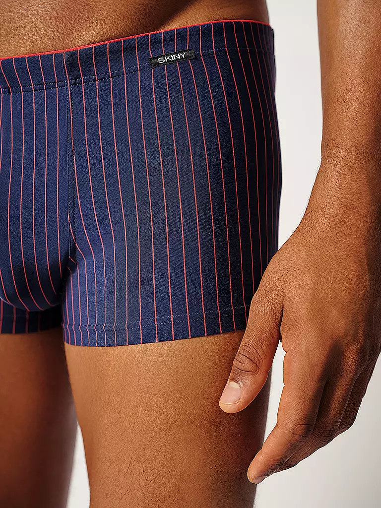 SKINY | Pants 2er Pkg. navyred stripes selection | dunkelblau