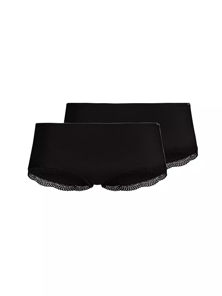 SKINY | Panty 2er Pkg black | schwarz