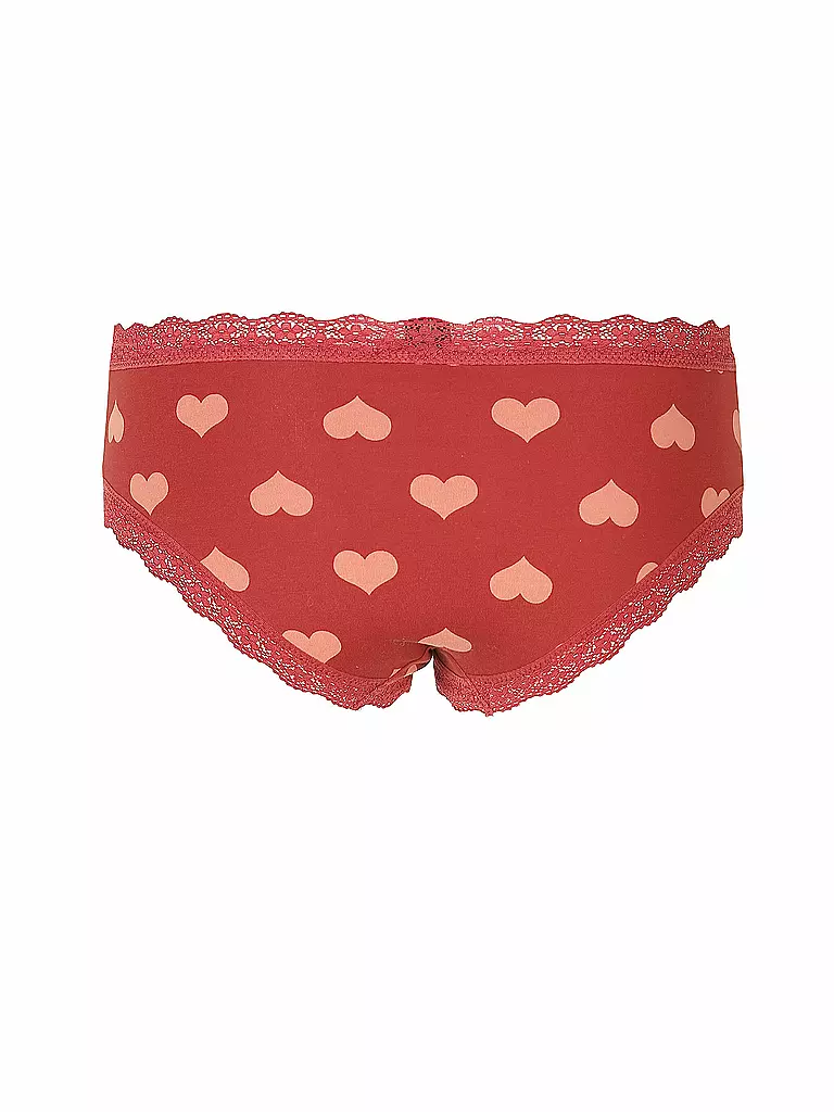 SKINY | Panty 2er Pkg Romantic Cotton Redhearts Selection | rot