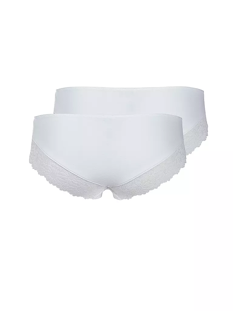 SKINY | Panty 2er Pkg white | schwarz