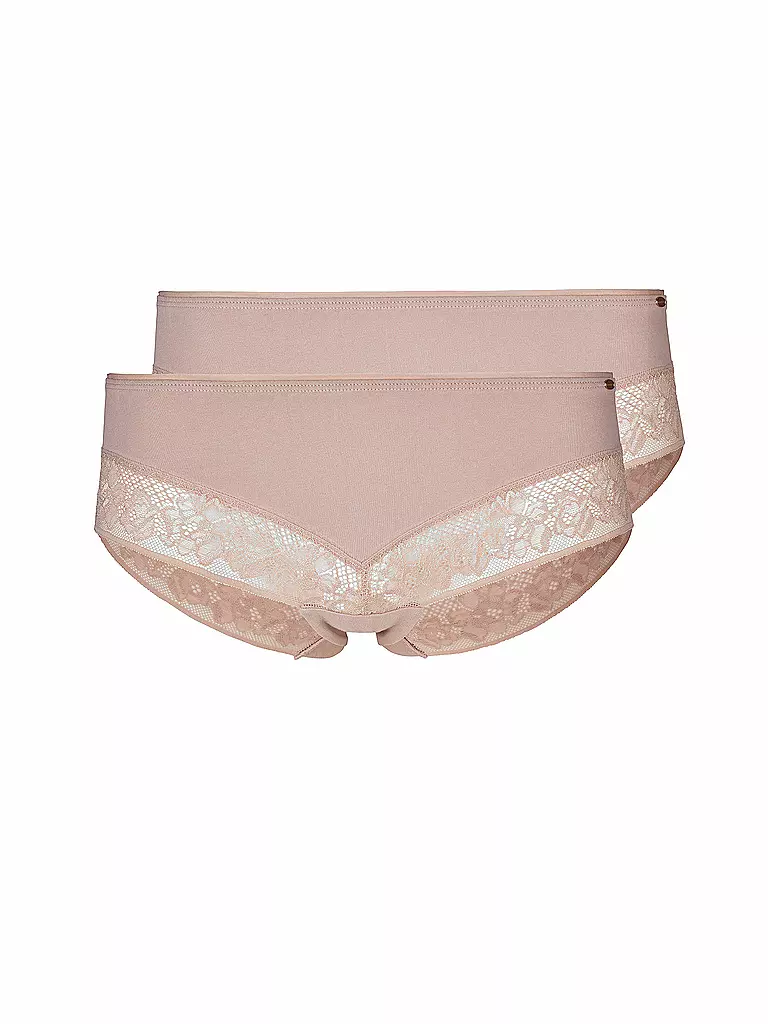 SKINY | Panty-Slip 2-er Pkg. "Smart Cotton" (Adobe Rose) | rosa