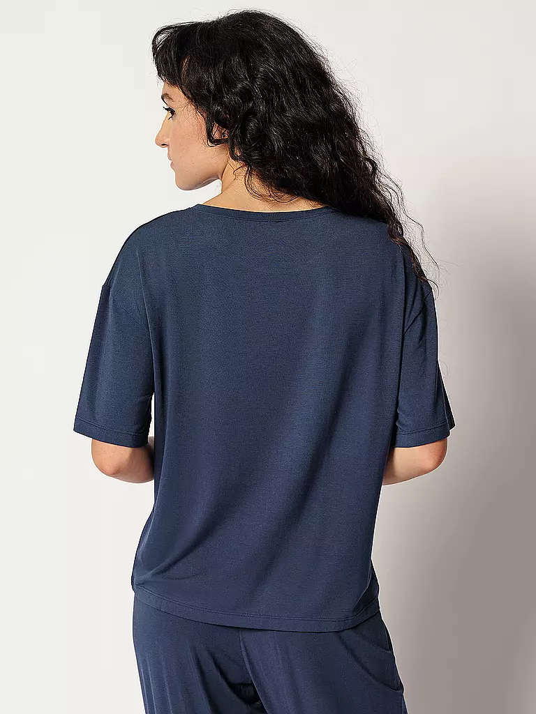 SKINY | Pyjama T-Shirt | dunkelblau