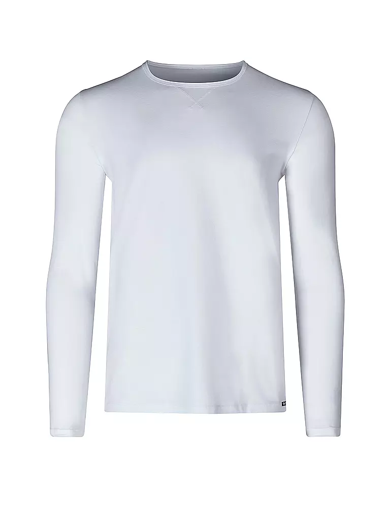 SKINY | Pyjama-Langarmshirt (Weiss) | weiß