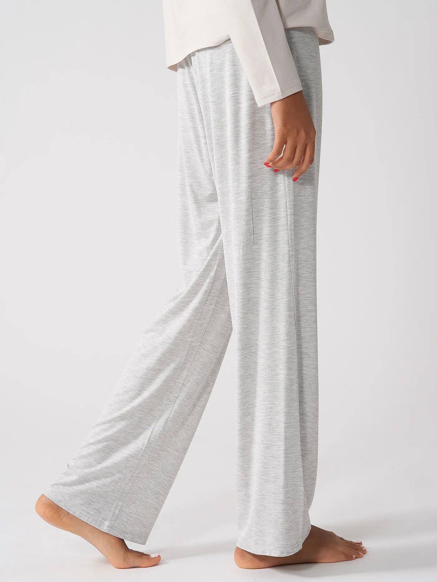 SKINY | Pyjamahose | hellgrau