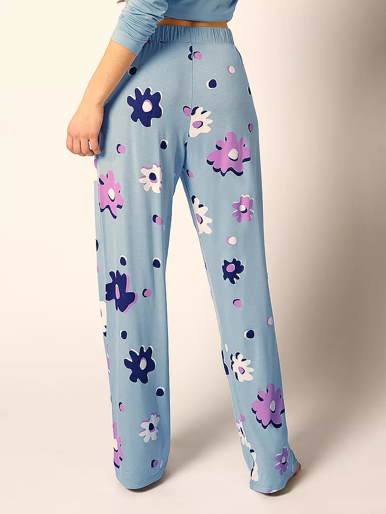 SKINY | Pyjamahose | blau