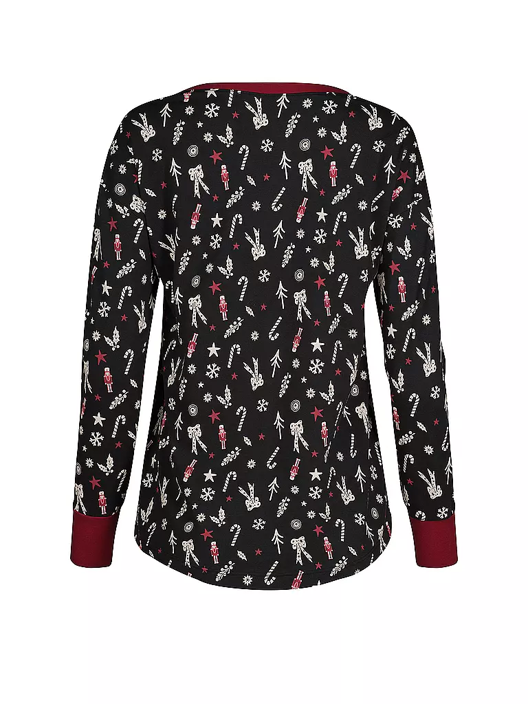 SKINY | Pyjamashirt jollyholly christmas | dunkelblau