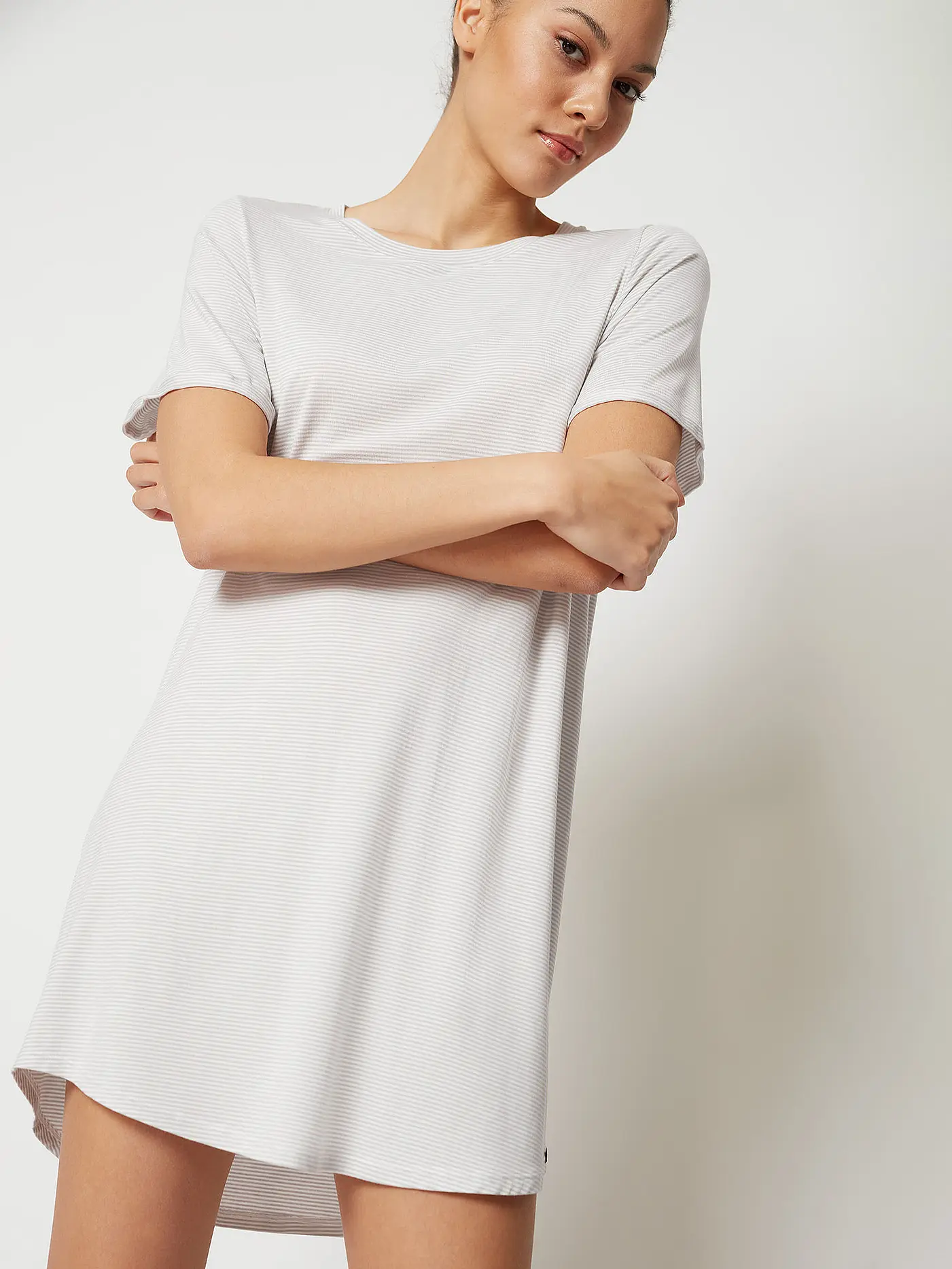 SKINY | Sleepshirt | grau