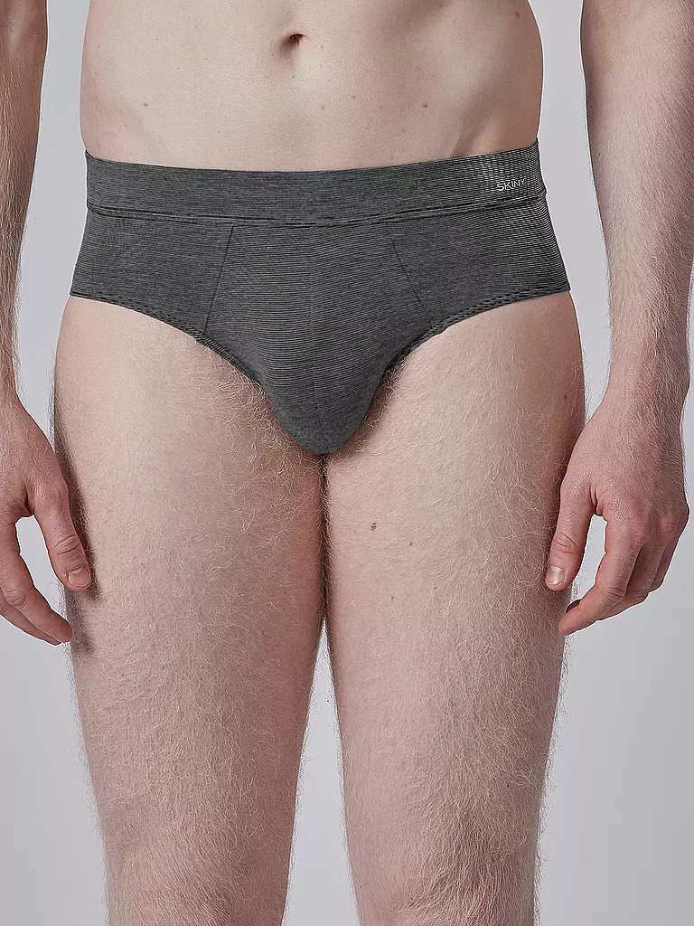 SKINY | Slip  Every Day black stripes | grau