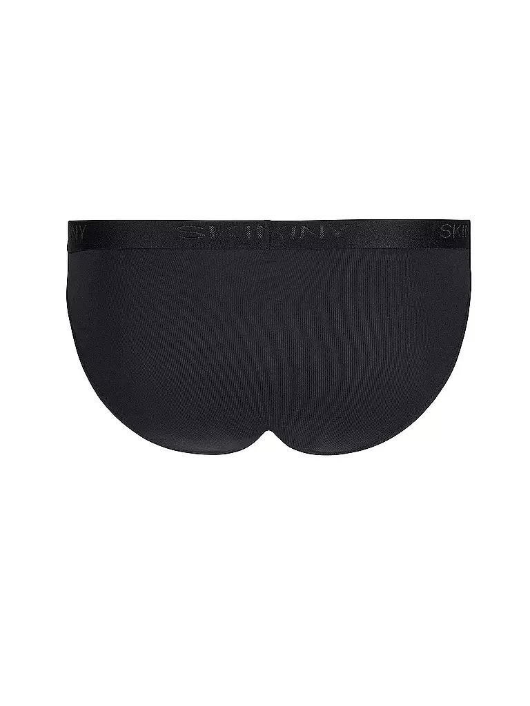 SKINY | Slip 2-er Pkg. black  | schwarz