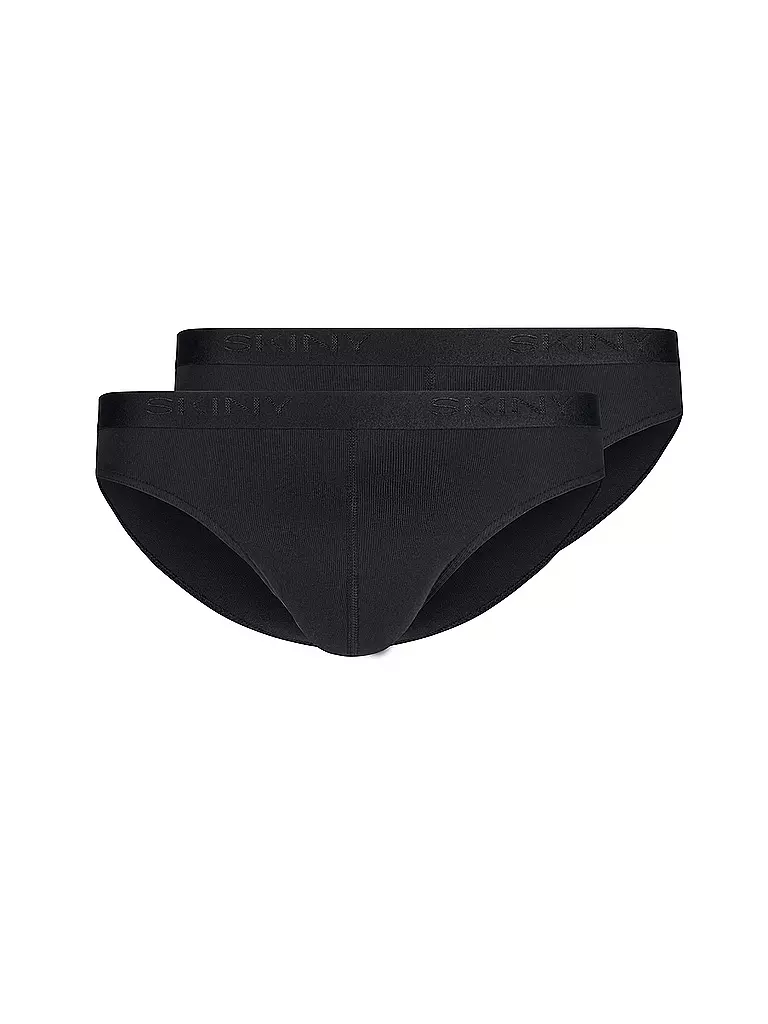 SKINY | Slip 2-er Pkg. black | blau