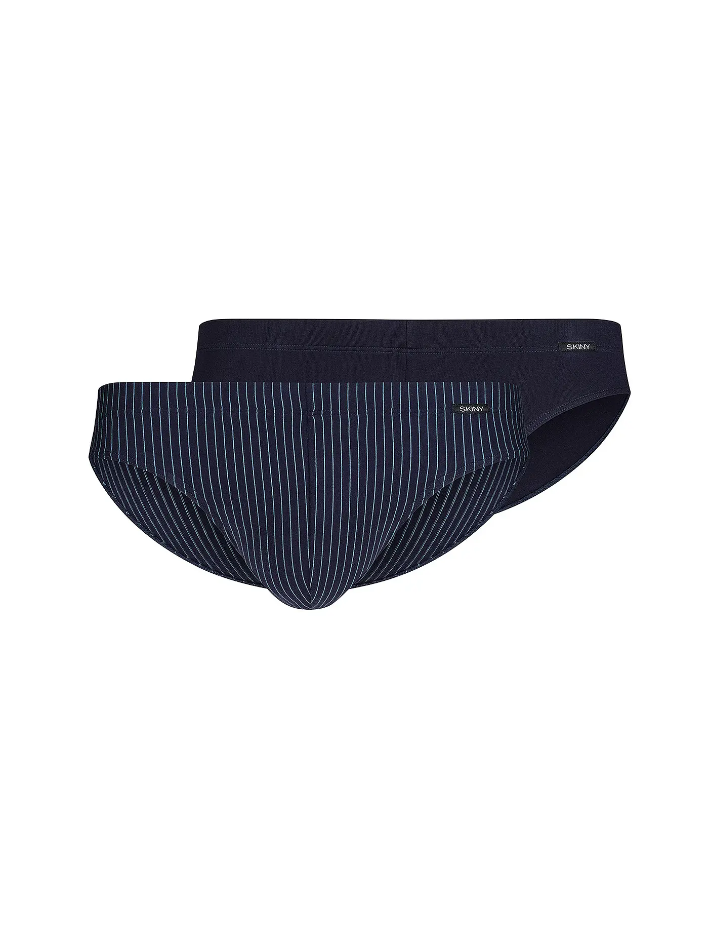 SKINY | Slip 2er Pkg evening stripes selection | blau