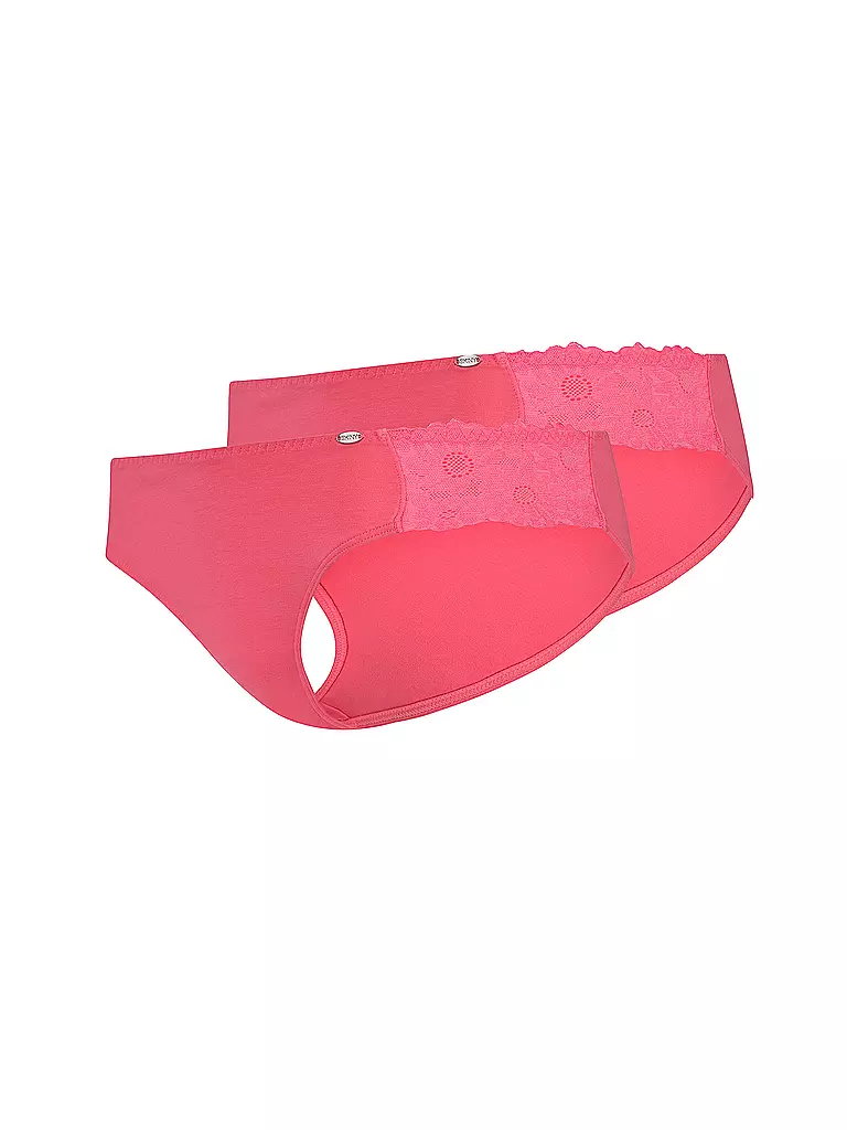 SKINY | Slip 2er Pkg future coral | schwarz