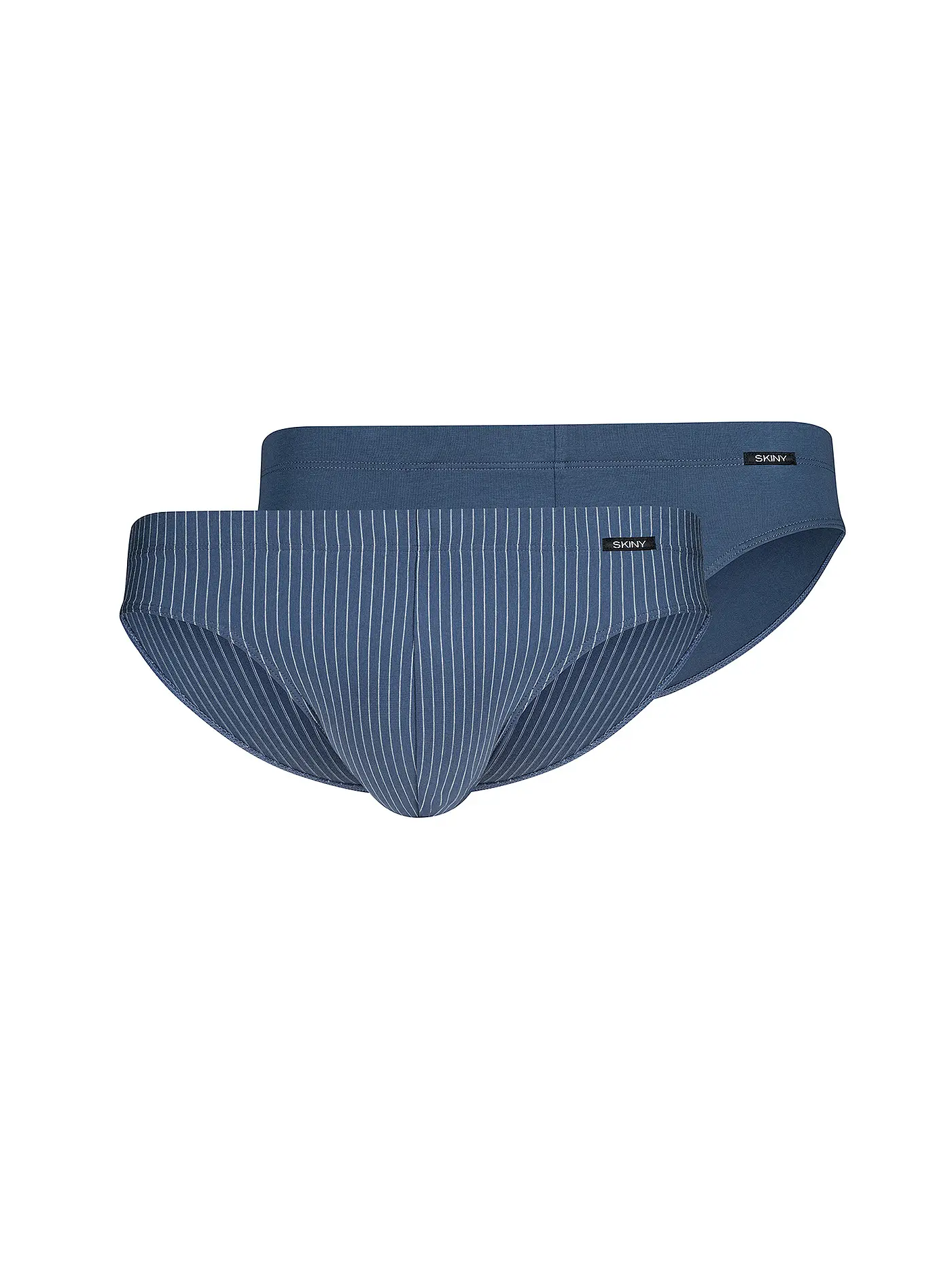 SKINY | Slip 2er Pkg evening stripes selection | blau