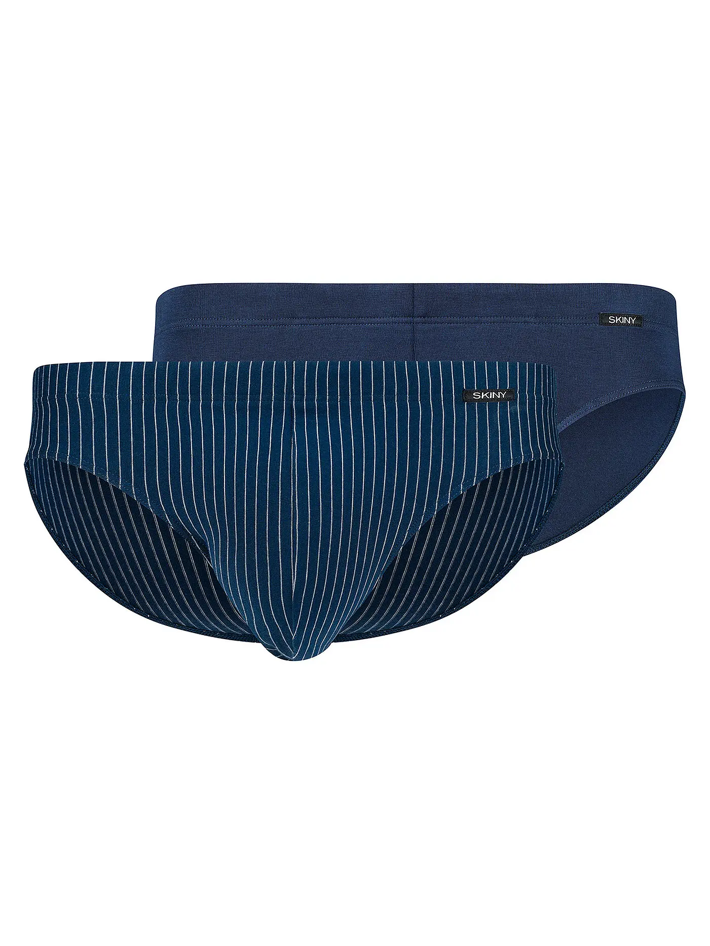 SKINY | Slip 2er Pkg evening stripes selection | blau
