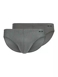SKINY | Slip 2er Pkg vintage stripes selection | grau