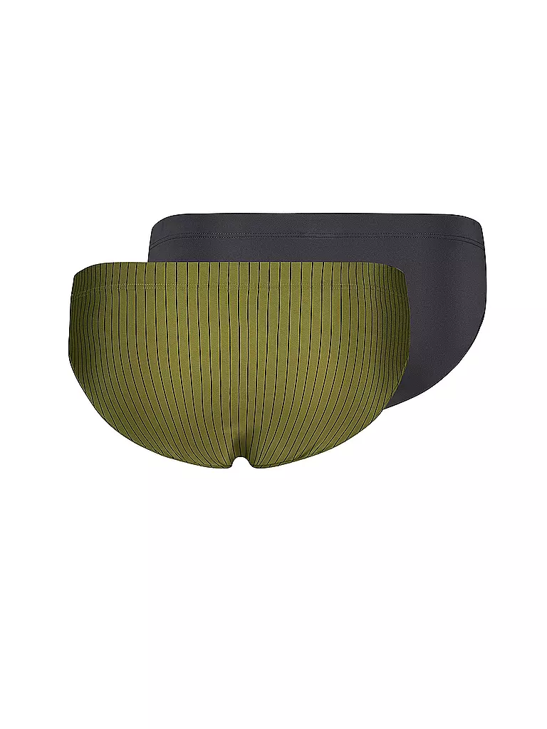 SKINY | Slip 2er Pkg. moss anthra | blau