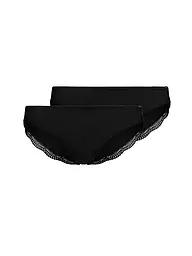 SKINY | Slip 2er Pkg grey melange | schwarz