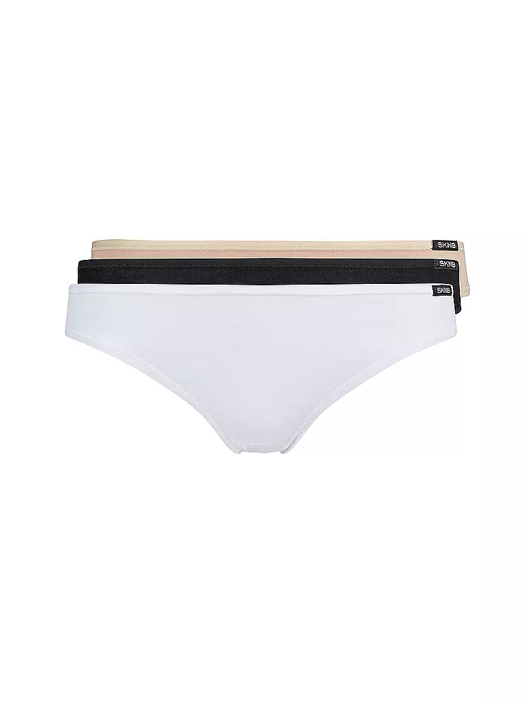 SKINY | Slip 3-er Pkg. "Advantage Cotton" trio selection | weiss